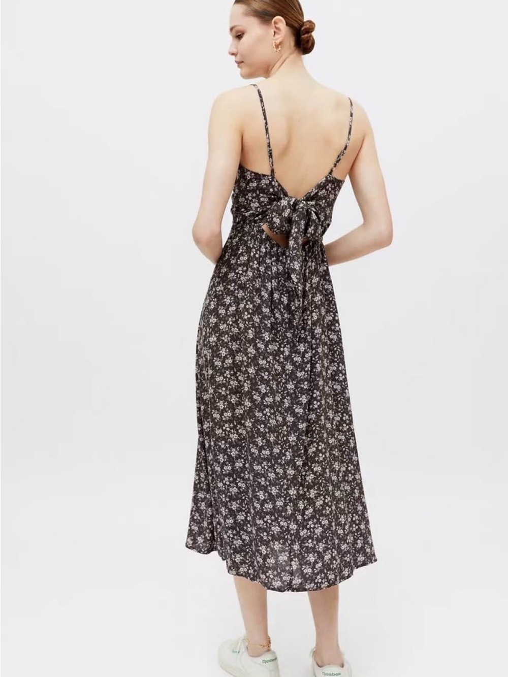 Dress Forum Brooke Tie-Back Midi Dress